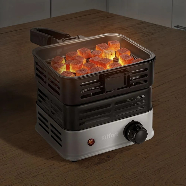 Плита для розжига углей для кальяна Kitfort КТ-196