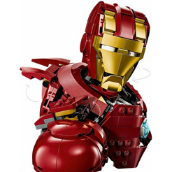 Конструктор LEGO Marvel 76327 Бюст Железного Человека MK4