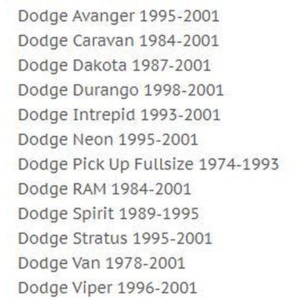 ISO-переходник Incar CH-D01 (Chrysler, Dodge, Jeep)