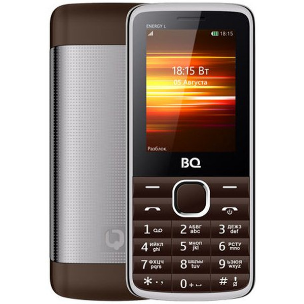 Мобильный телефон BQ-Mobile BQ-2426 Energy L (коричневый)