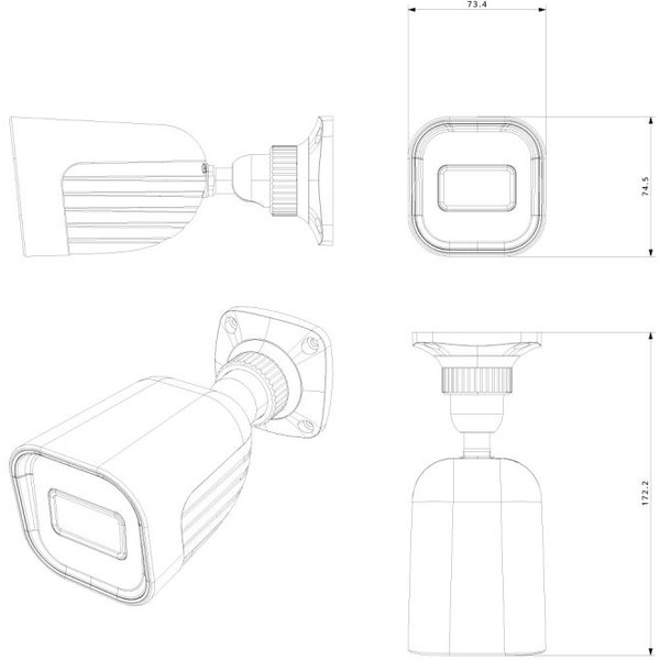 IP камера PROVISION-ISR I2-340IPSN-28-V2