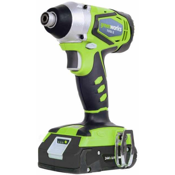 Аккумуляторный шуруповерт Greenworks G24ID (3801307)