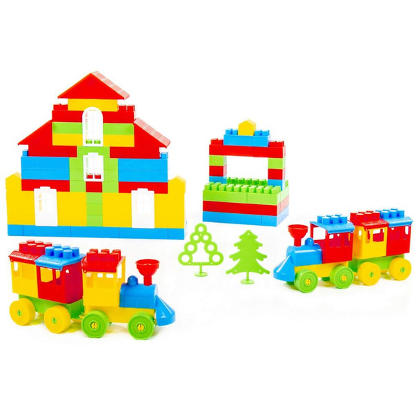 Конструктор Полесье "Строитель" (Макси, 253 элемента) 552