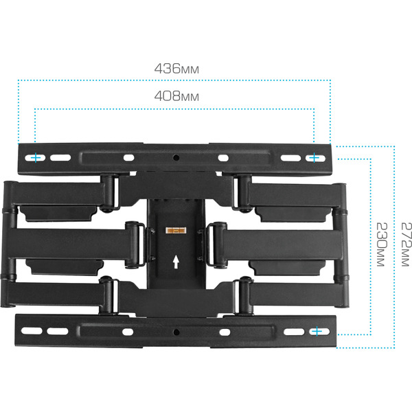 Кронштейн для телевизора Kromax Ultra Slim-101