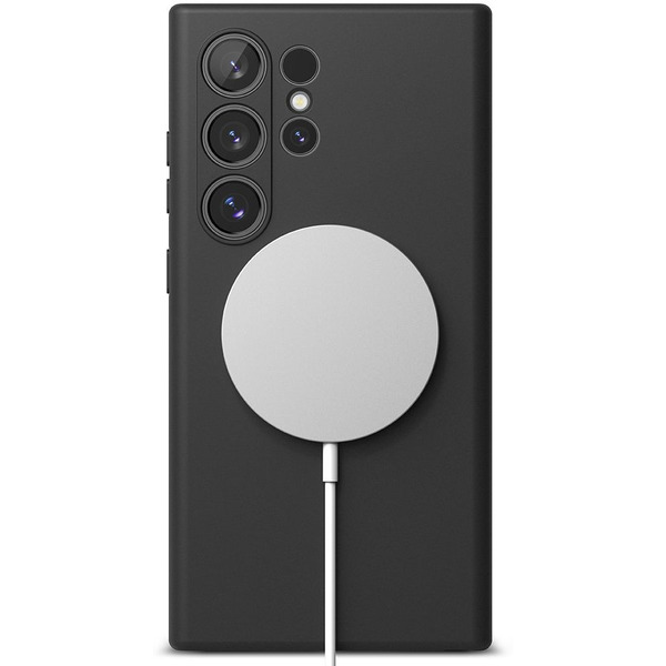 Чехол Ringke Silicone Magnetic Magsafe для Galaxy S24 Ultra (черный)