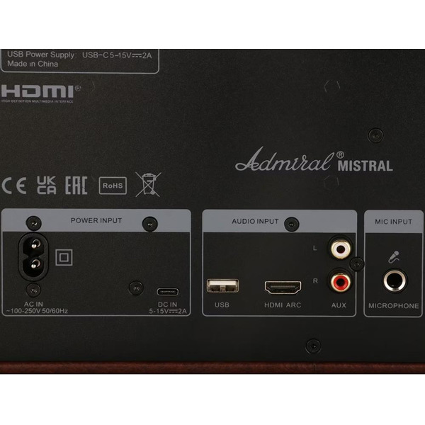 Портативная беспроводная Admiral Mistral (коричневый)