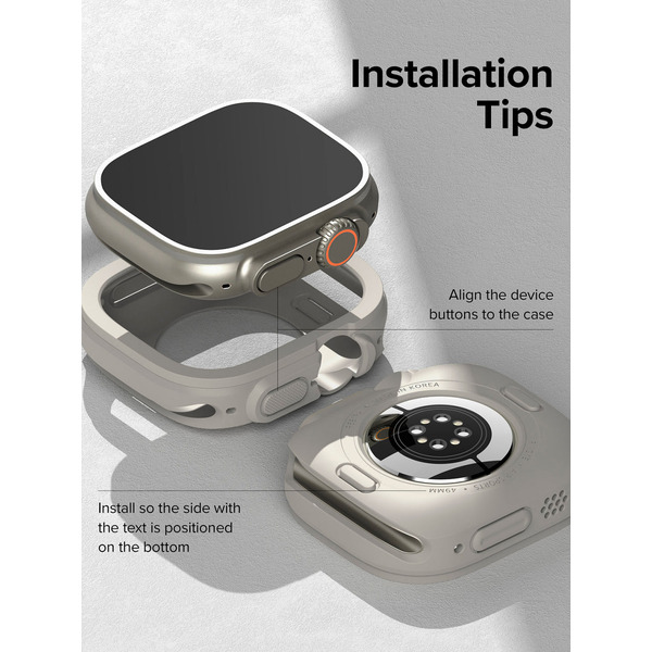 Чехол Ringke Air Sports для Apple Watch Ultra 3 / 2 / 1 WARM GRAY