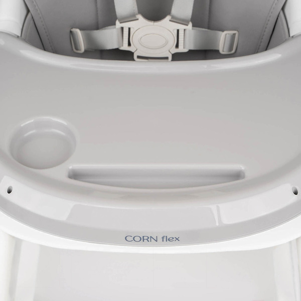 Стульчик для кормления Indigo Corn Flex (светло-серый)