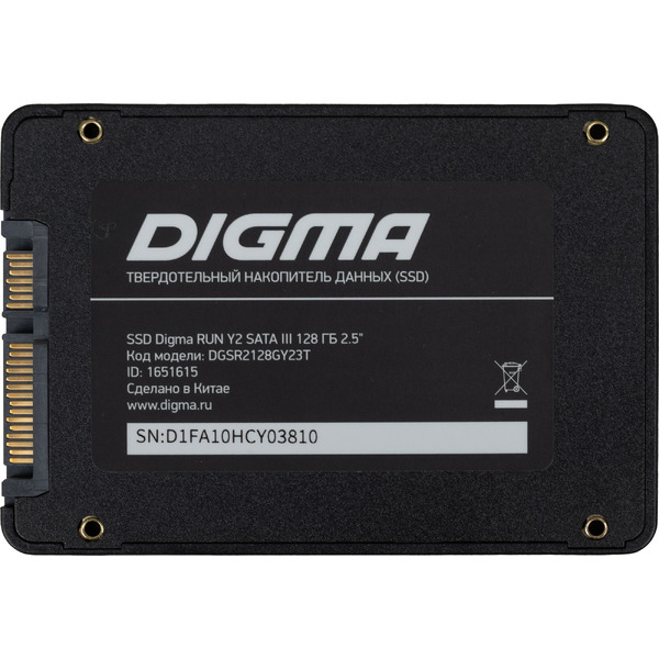 SSD Digma Run Y2 128GB DGSR2128GY23T