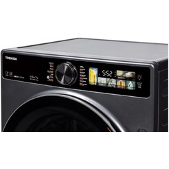 Стирально-сушильная машина Toshiba TWD-T25BZU115MWRU(MG)