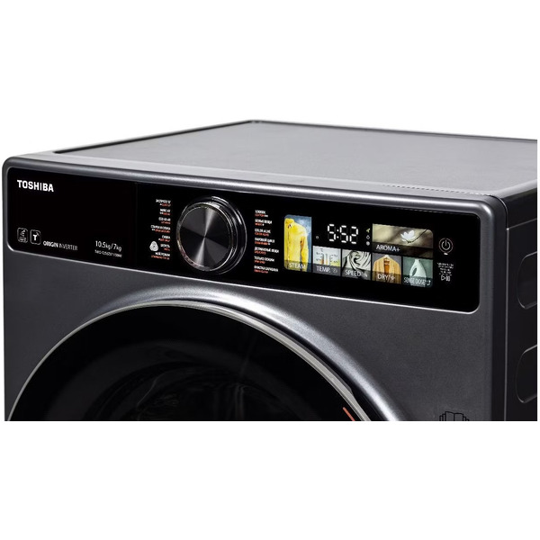 Стирально-сушильная машина Toshiba TWD-T25BZU115MWRU(MG)
