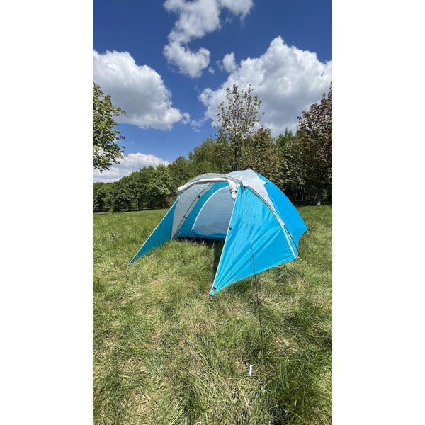 Палатка туристическая Calviano Acamper ACCO 4 бирюзовый