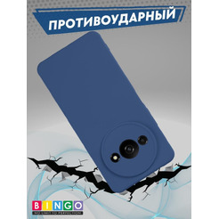 Бампер Bingo Liquid TPU для XIAOMI Redmi A3/POCO C61 Синий