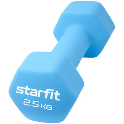 Гантель Starfit DB-201 2.5 кг (синий пастель)