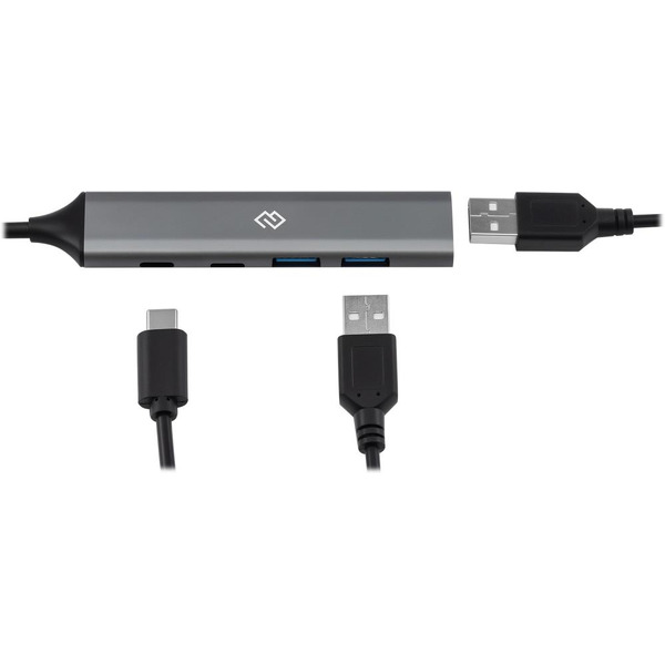 Разветвитель USB-C Digma DHUB-5USB-AC-3.0