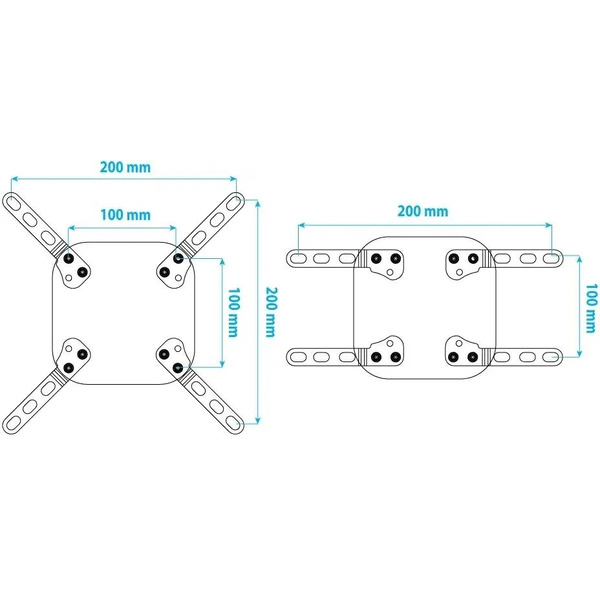 Комплект адаптеров Kromax ADAPTER-200 (черный)