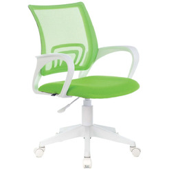 Кресло Brabix Fly MG-396W (белый/салатовый)
