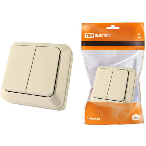 Выключатель TDM Electric Ладога SQ1801-0004