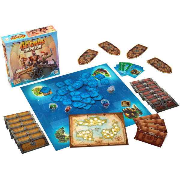 Настольная игра Стиль Жизни Легенды пиратов / LS45-6