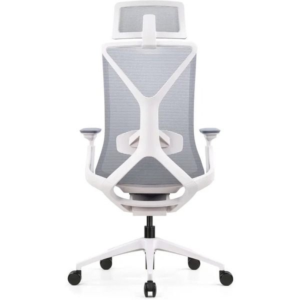 Кресло компьютерное SitZone E-YR-001A-P1-WH (сетка/ткань, серый)