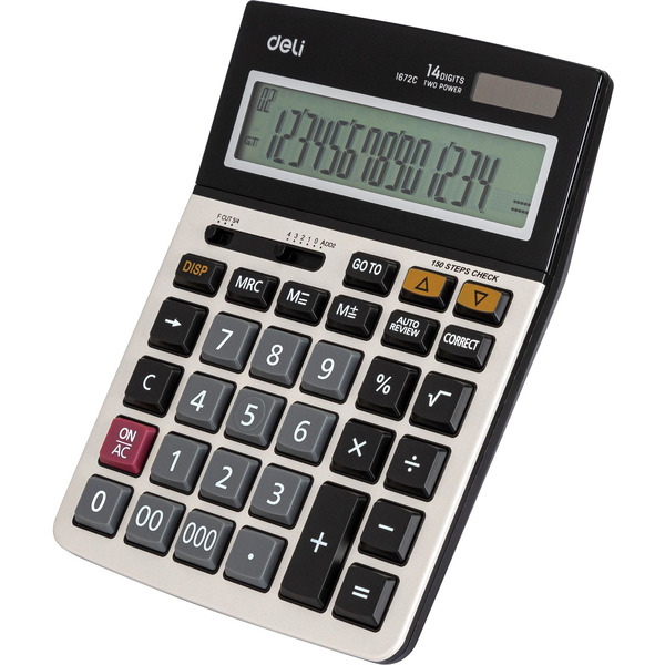 Калькулятор Deli E1672C