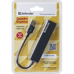 USB-хаб Defender Quadro Express