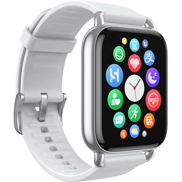 Умные часы Haylou RS4 Plus LS11 Silicon strap (серебристый)