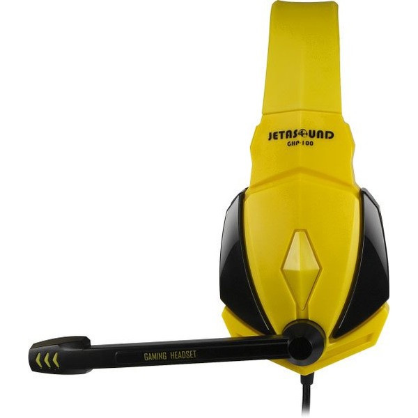 Игровая стереогарнитура Jet.A GHP-100 чёрно-жёлтая