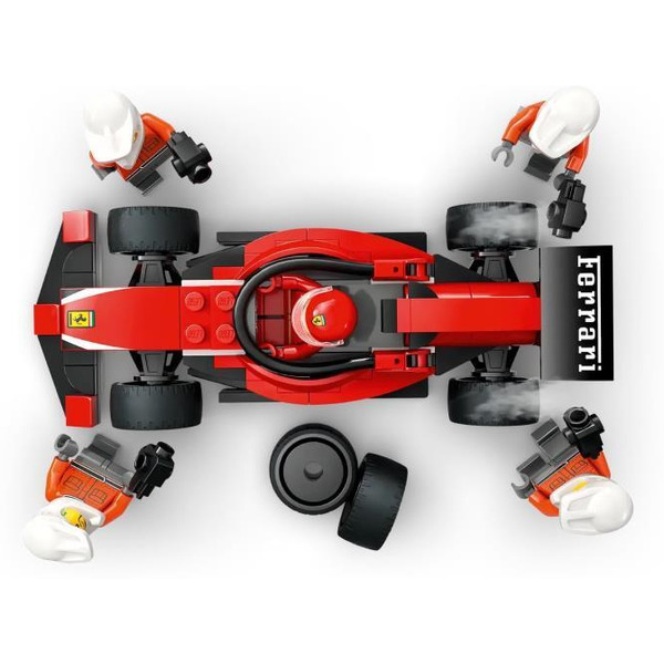 Конструктор LEGO City 60443 Пит-стоп F1 с автомобилем Ferrari