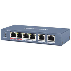 Неуправляемый коммутатор Hikvision DS-3E0106HP-E