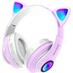 Наушники с ушками Daswerk STN-28 (фиолетовый)