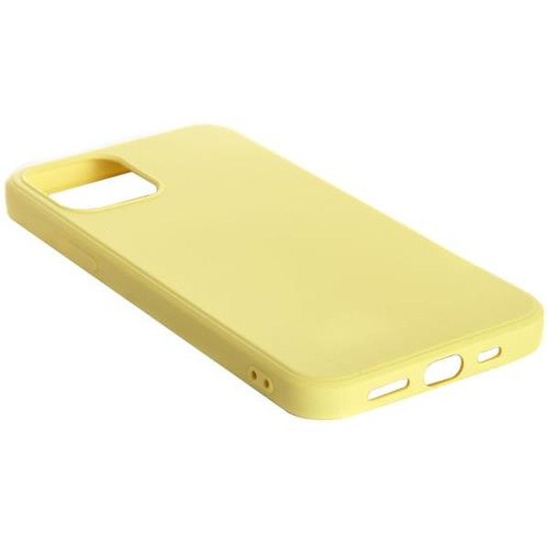 Бампер Bingo Liquid TPU для APPLE iPhone 12 (12 Pro) Желтый