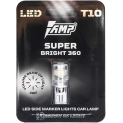 Светодиод габаритный AMP 360 SuperBright T10