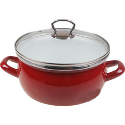 Кастрюля Сантэкс 1-2425111 (бордовый)