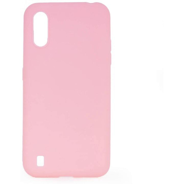Накладка CASE Matte Samsung Galaxy M01 (светло-розовый)