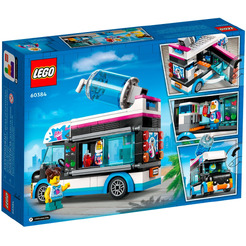 Конструктор LEGO City 60384 Фургон для шейков Пингвин