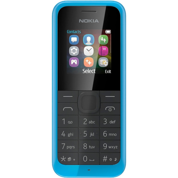 Сотовый телефон Nokia 105 DS RM-1133, cyan