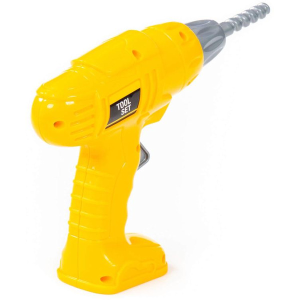 Шуруповёрт игрушечный Полесье №2 90485 (желтый)