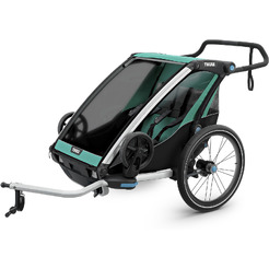 Коляска детская Thule Chariot Lite 2 10203007 Blue Grass/Black