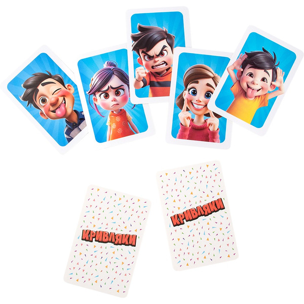 Настольная игра Dream Makers Кривляки. Cards 2423C