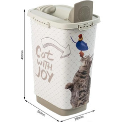 Контейнер для корма Rotho Cody Cat with Joy 25 л (4001910534)