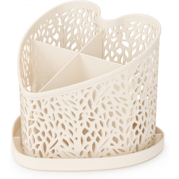 Сушилка для столовых приборов Альтернатива Сердце М6253 (бежевый)