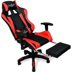 Вибромассажное кресло Calviano 1585 (черно-красное)