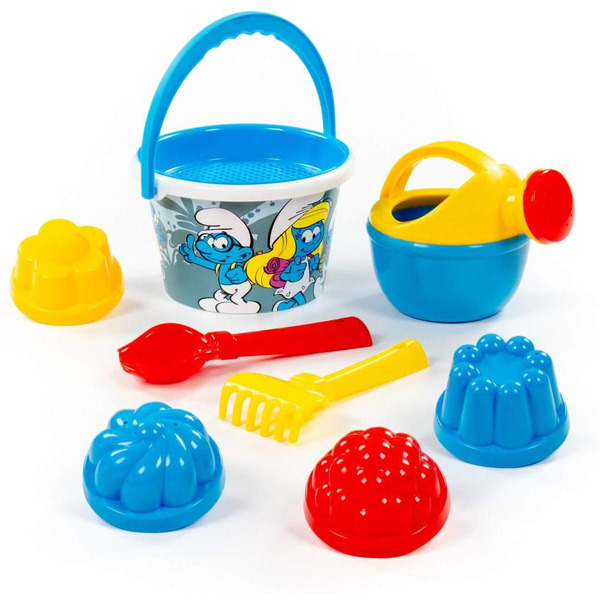 Набор игрушек для песочницы Полесье Смурфики: Затерянная деревня-6 №3 65094