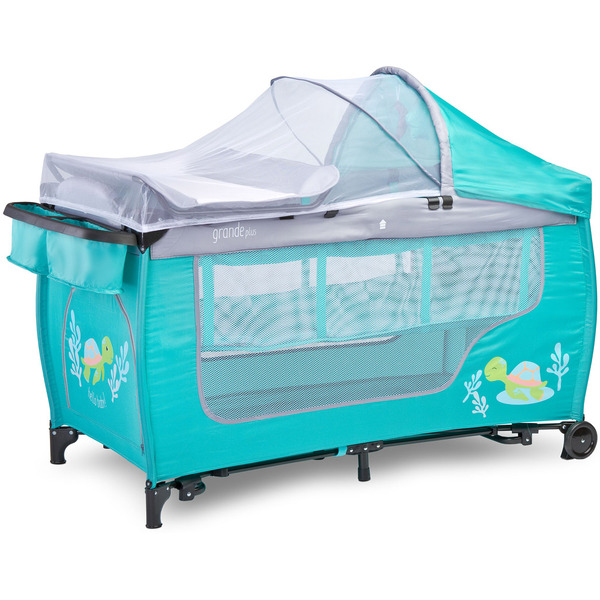 Манеж-кровать CARETERO Grande Plus (мятный)