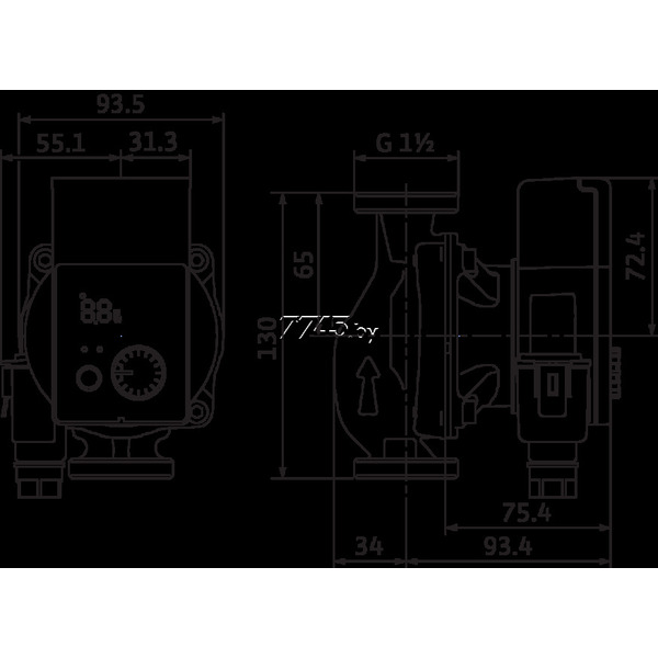 Насос WILO Yonos Pico 25/1-6 (4215515)