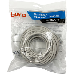 Патч-корд Buro UTP-5E-15M-G