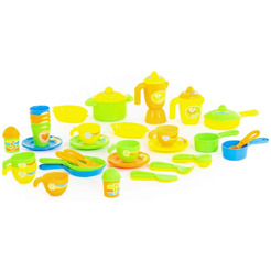 Набор игрушечной посуды Полесье 67906 (50 элементов)