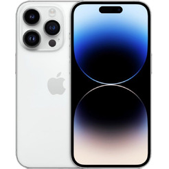 Смартфон Apple iPhone 14 Pro 128Gb SIM+eSIM восстановленный Rostock Грейд B (серебристый)