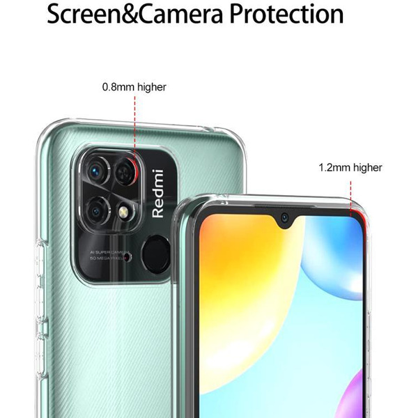 Бампер Bingo TPU 2.0mm для XIAOMI Redmi 10C Белый